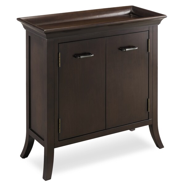 Copper Grove Dillberry Wood Cherry Foyer Cabinet