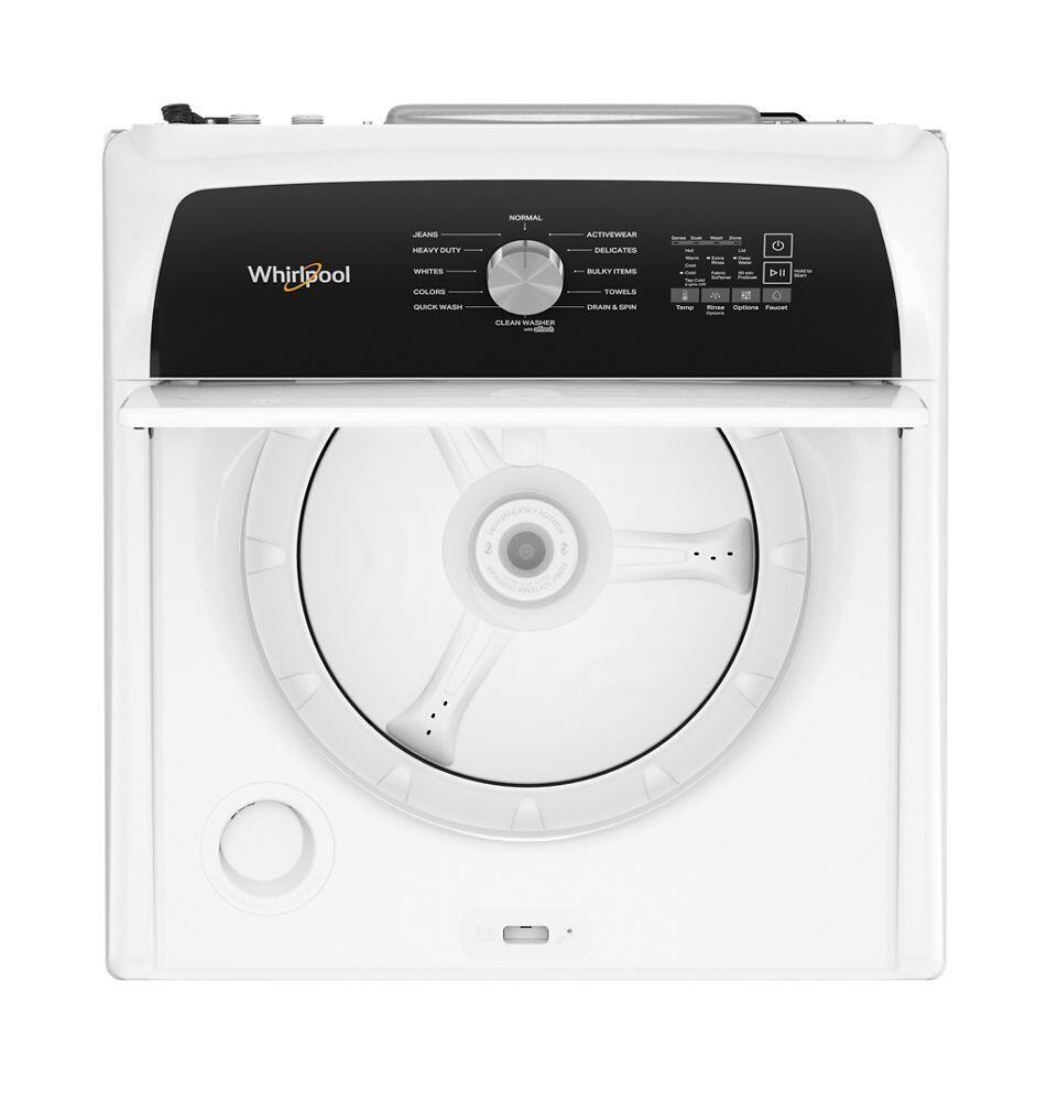 Whirlpool WTW5015LW 4.5 Cu. Ft. Top Load Agitator Washer With Built-In Faucet