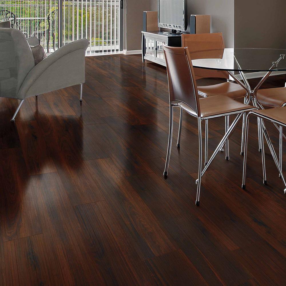 Florida Tile Home Collection Beautiful Wood Cherry 8 in. x 36 in. Porcelain Floor and Wall Tile (13.6 sq. ft.Case) CHDE966018X36