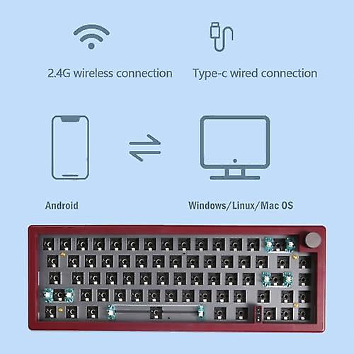 Mechanical wired Keyboards | Game Mechanical Keyboard RGB Backlit，Portable Desktop Computer Wireless