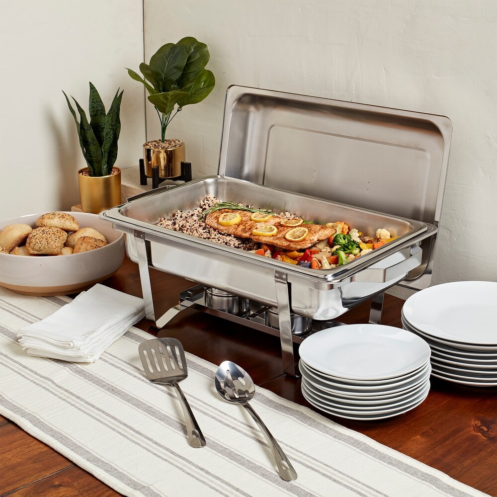 Denmark 9.5qt Stainless Steel Rectangular Chafing Dish