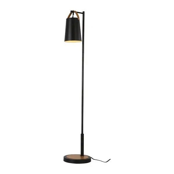 Cedar Hill 61-in Arched Floor Lamp with metal shade