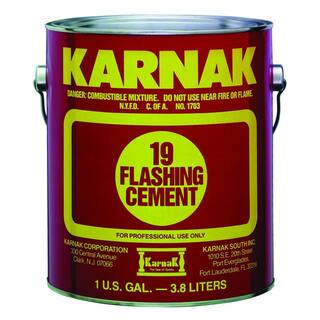 Karnak 1-Gal. 19 Flashing Roof Cement 19-1