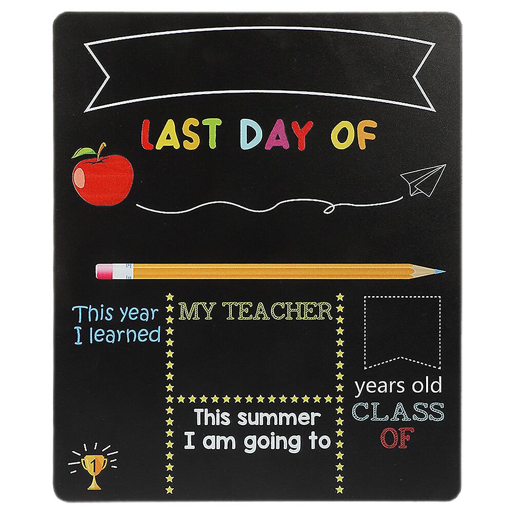 Preschool Chalkboard Sign Kindergarten Sign Erasable Chalk Board School Board