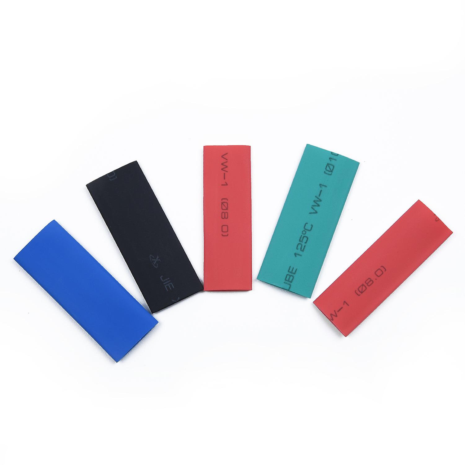 280pcs/set Cable Heat Shrink Tubing Sleeve Wire Wrap Tube 2:1 Assortment Kit With Plastic Storage Box 1/2/3/4/5/6/8/10mm