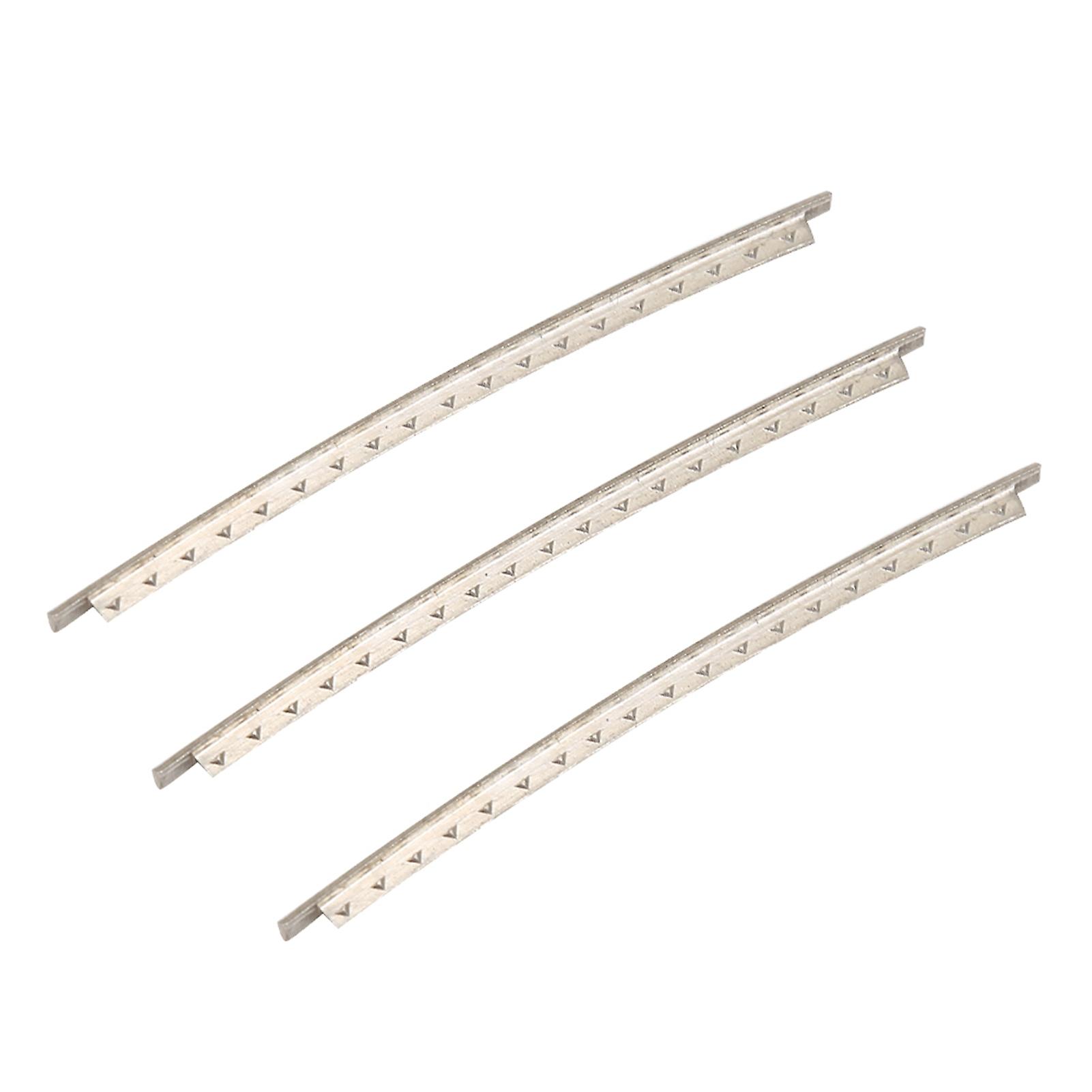 24pcs Guitar White Copper Fret Wire Fretwire Set Accessory For Electric Guitars