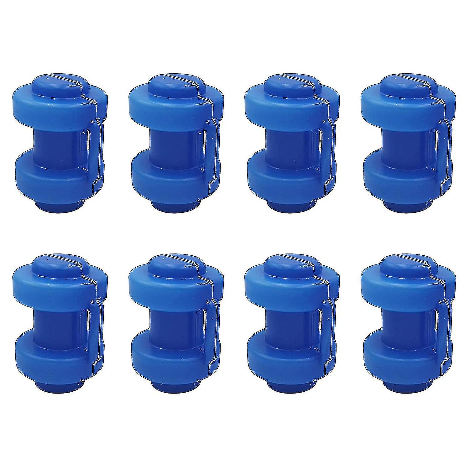 Trampoline Enclosure Pole Cap Plastic Trampoline Leg Caps (8pcs)