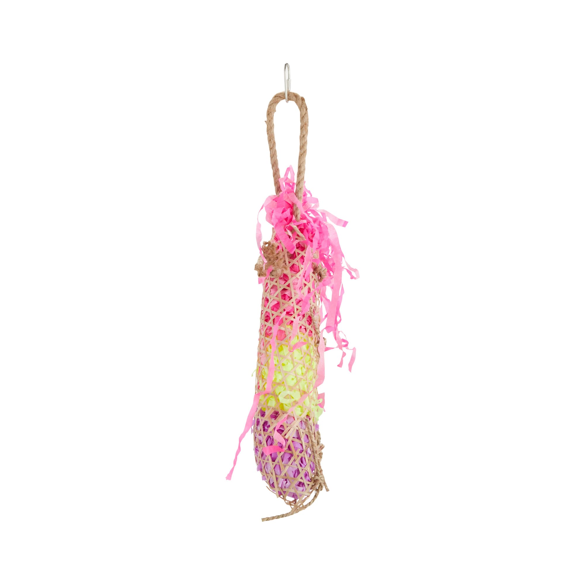 You  Me Fiesta Pinata Foraging Bird Toy， Small