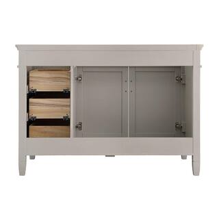 Home Decorators Collection Ashburn 48 in. W x 21.75 in. D Vanity Cabinet in Grey ASGRA4821DL