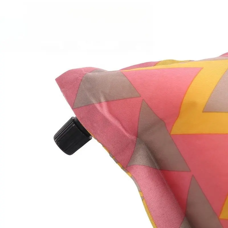 Waterproof Polyester Pongee  Inflatable Sleeping Pillow for Outdoor Camping Hiking