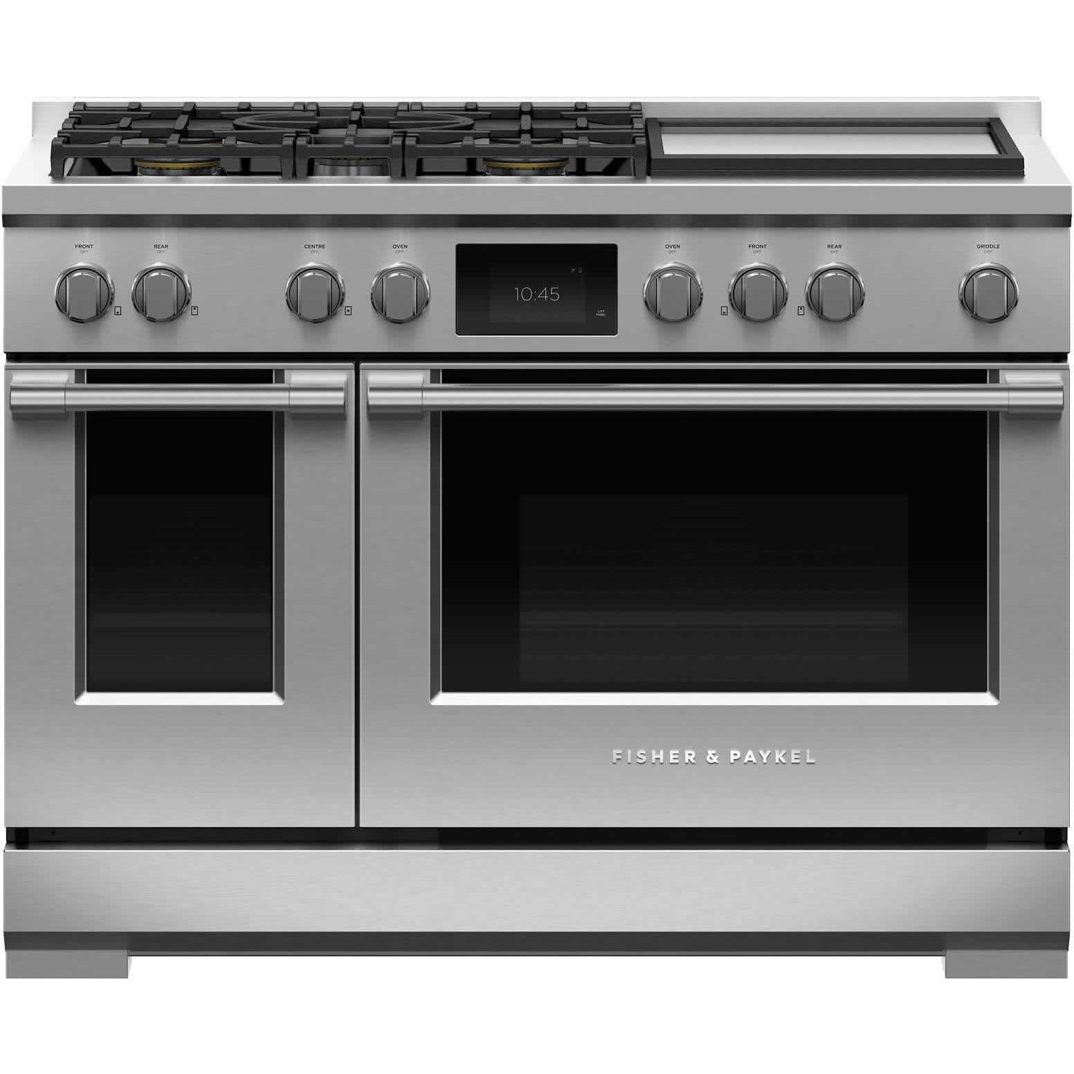 Fisher & Paykel 48-inch Freestanding Dual-Fuel Range with Griddle RDV3-485GD-L