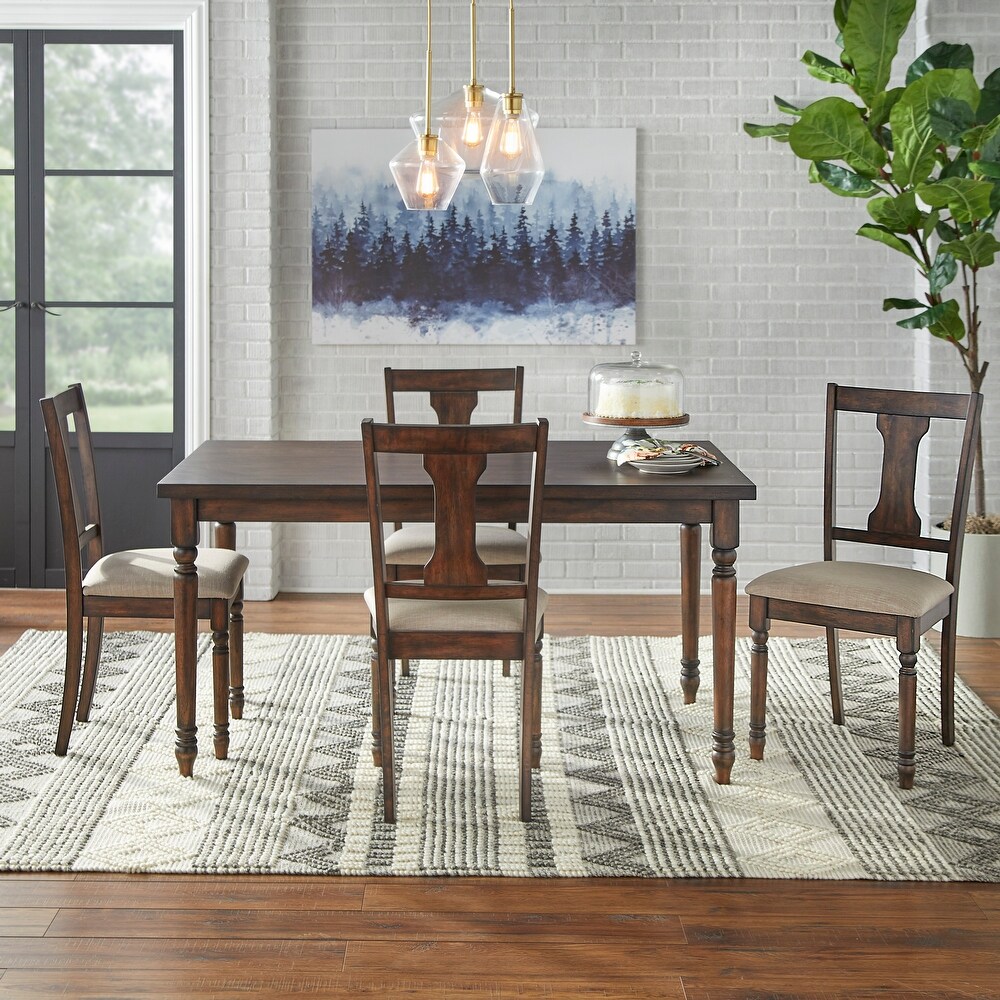 Simple Living Burntwood Dining Table   29\