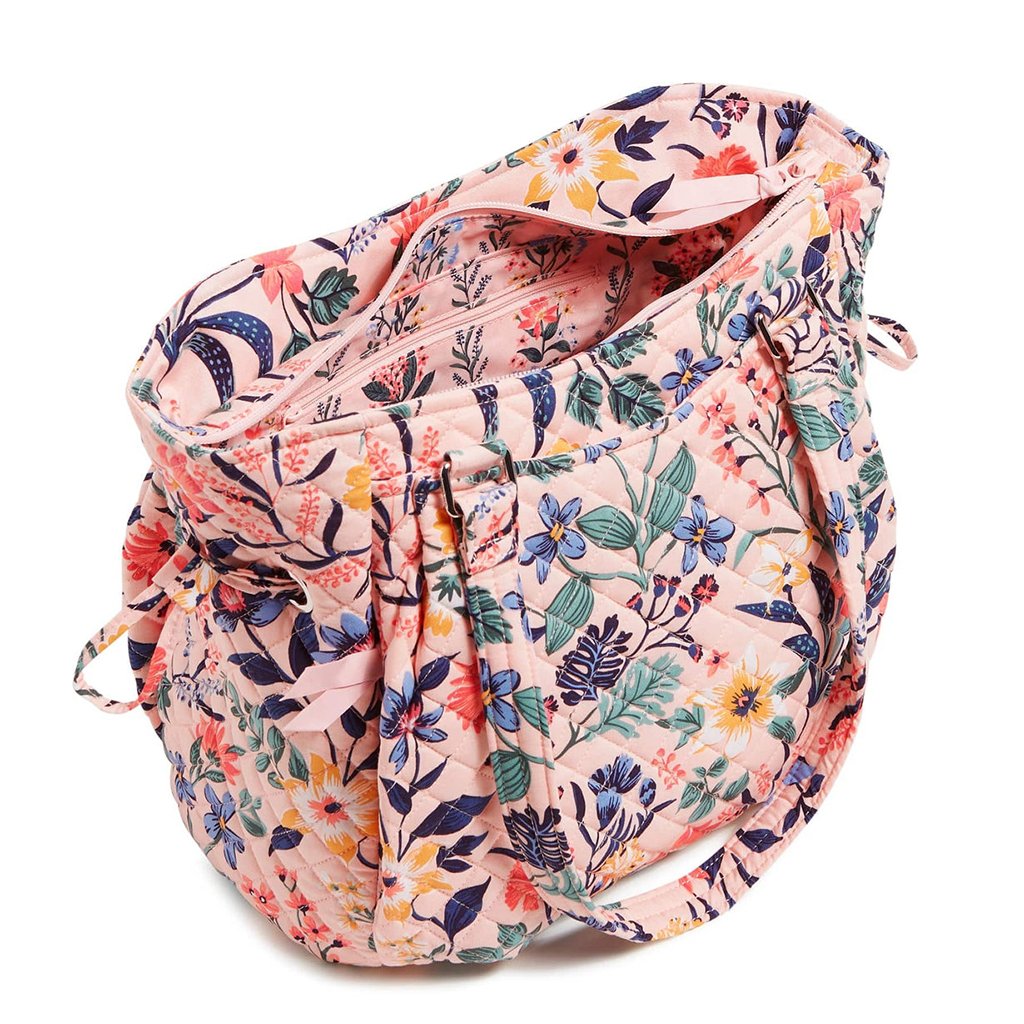 Vera Bradley  Glenna Satchel in Paradise Coral