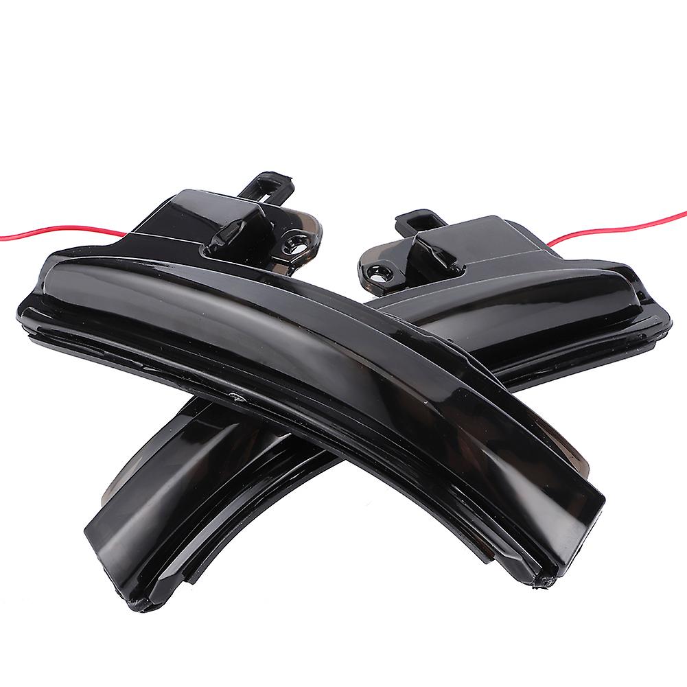 Side Mirror Turn Signal Light Flowing Led Dynamic Blinker Indicator Fit For Tacoma/alphard Mk3smoky Lens