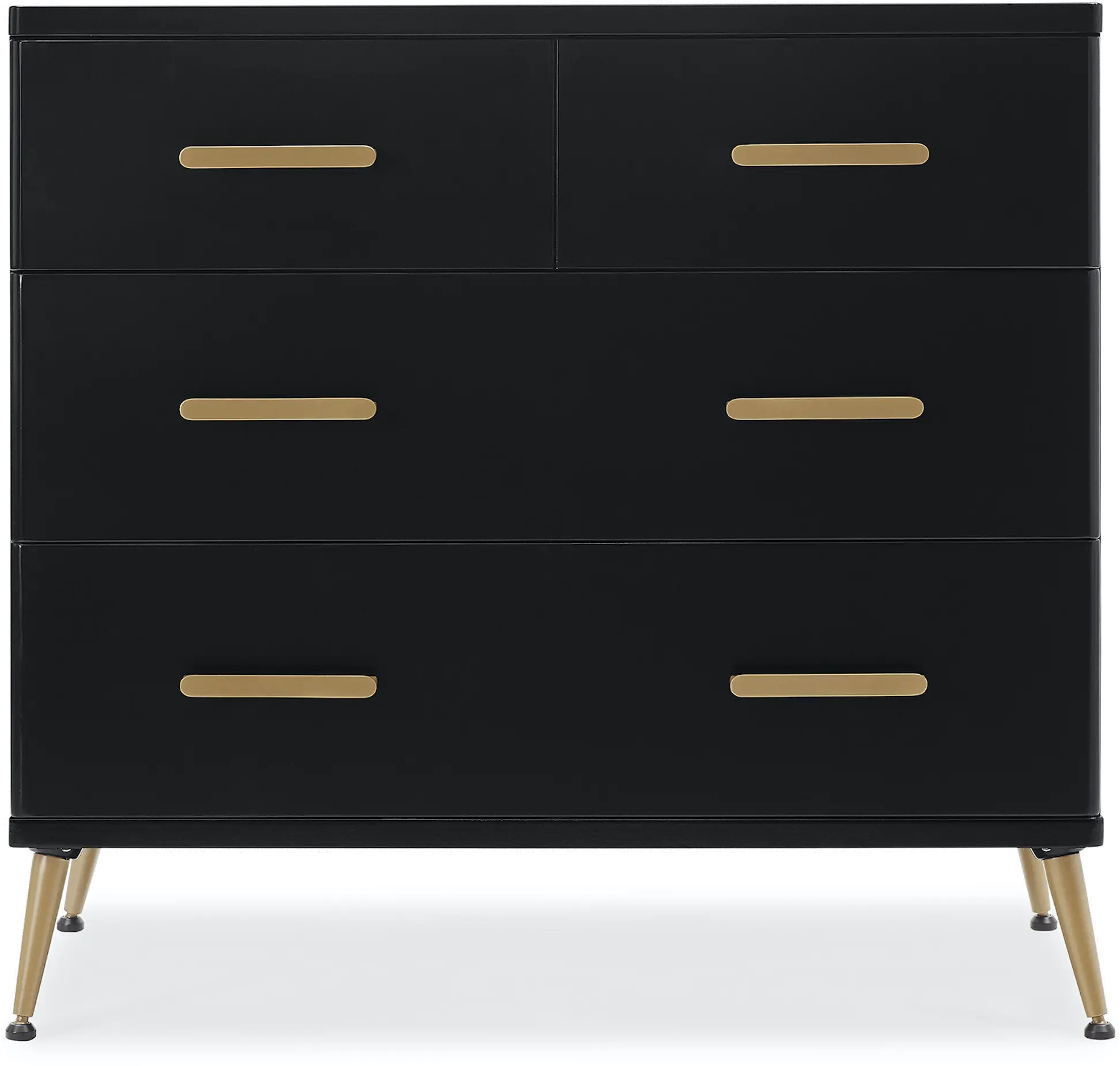 Sloane Black Dresser with Changing Top