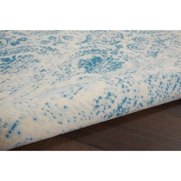 Nourison Jubilant Jub05 Blue Indoor Area Rug