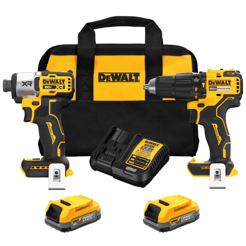 DEWALT 20V MAX Brushless Cordless 2 Tool Combo Kit DCK228E2 from DEWALT