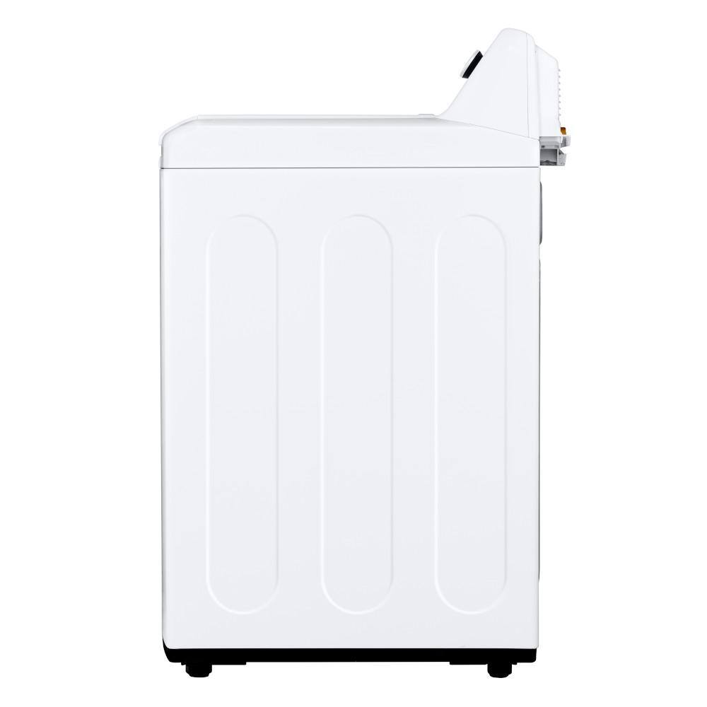 LG 4.1 cu. ft. Top Load Washer with Agitator in White WT6105CW