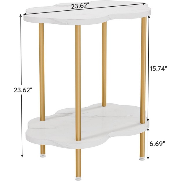 Tribesigns Cloud shaped Accent Table