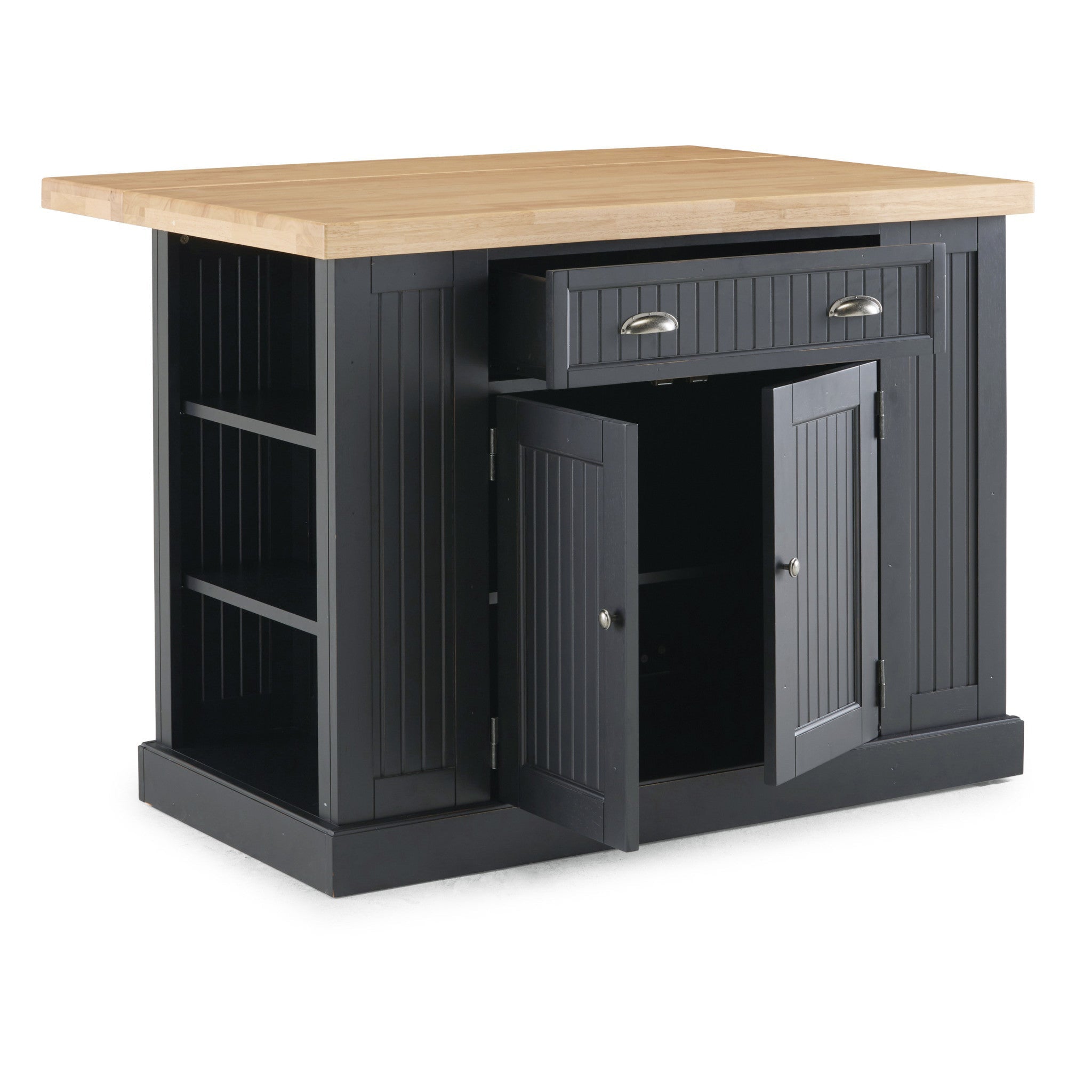 Nantucket Black Kitchen Island