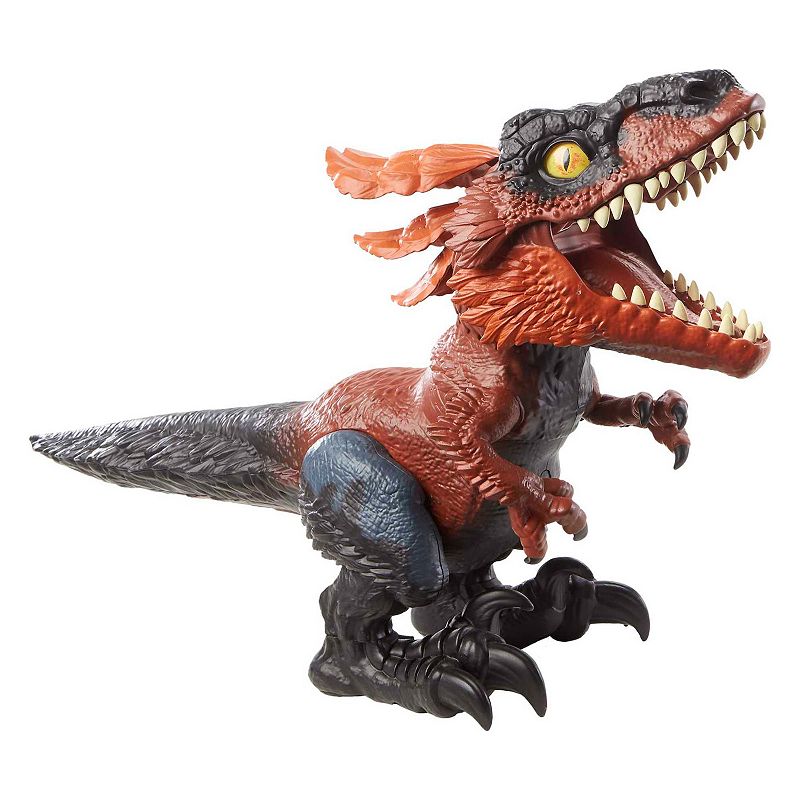 Mattel Jurassic World Dominion Uncaged Ultimate Pyroraptor Interactive Dinosaur Toy