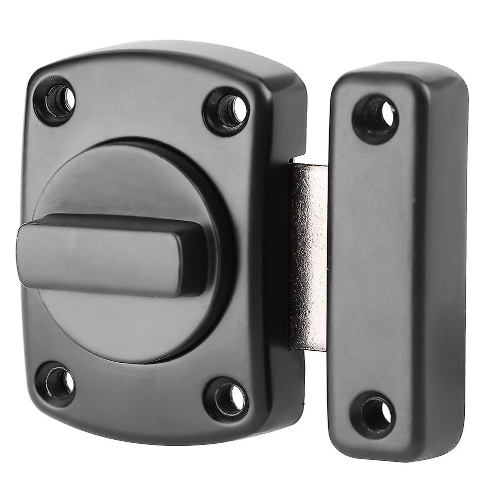 Zinc Alloy Sliding Door Lock Latch Bolt Buckle For Cabinet Closet Cupboard Accessorybolt Lock L Size Black