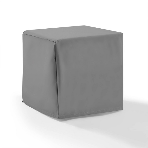 Outdoor End Table Furniture Cover Gray Crosley