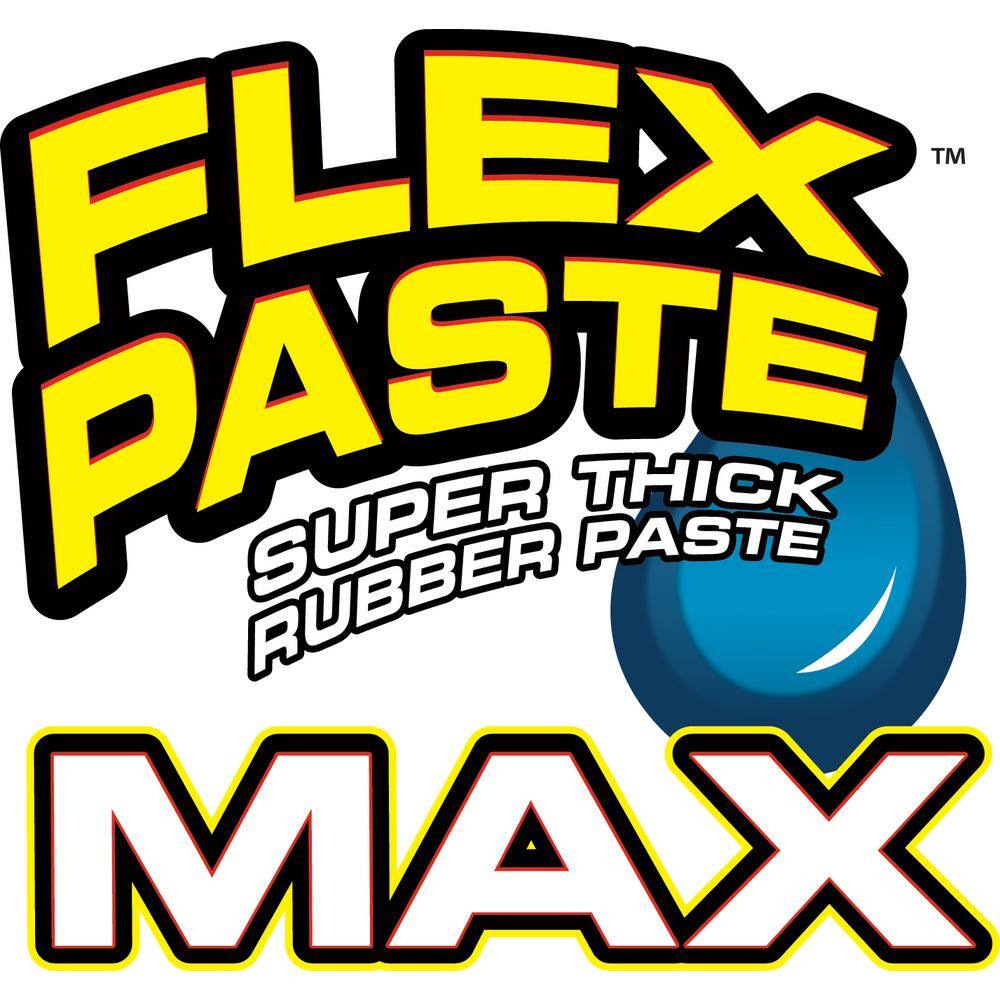 FLEX SEAL FAMILY OF PRODUCTS Flex Paste MAX 12 lb. White All Purpose Strong Flexible Watertight Multipurpose Sealant (2-Pack) PFSMAXWHT01-CS