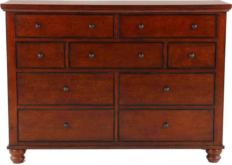 Cambridge Brown Cherry Dresser