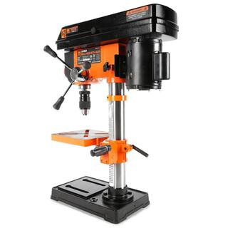 WEN 3.2 Amp 10 in. 5-Speed Cast Iron Benchtop Drill Press with Laser and 12 in. Keyless Chuck 4211