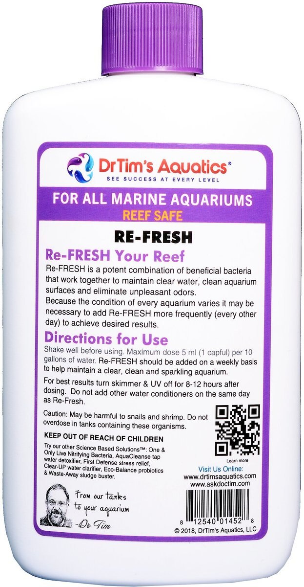 Dr. Tim's Aquatics Re-Fresh Reef Tank Revitalizer