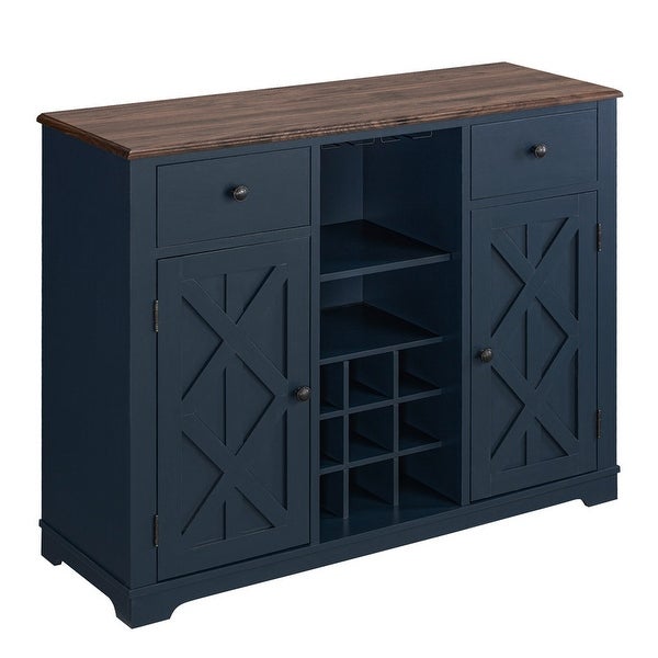 X-Door Wine Bar Cabinet Modern Contemporary