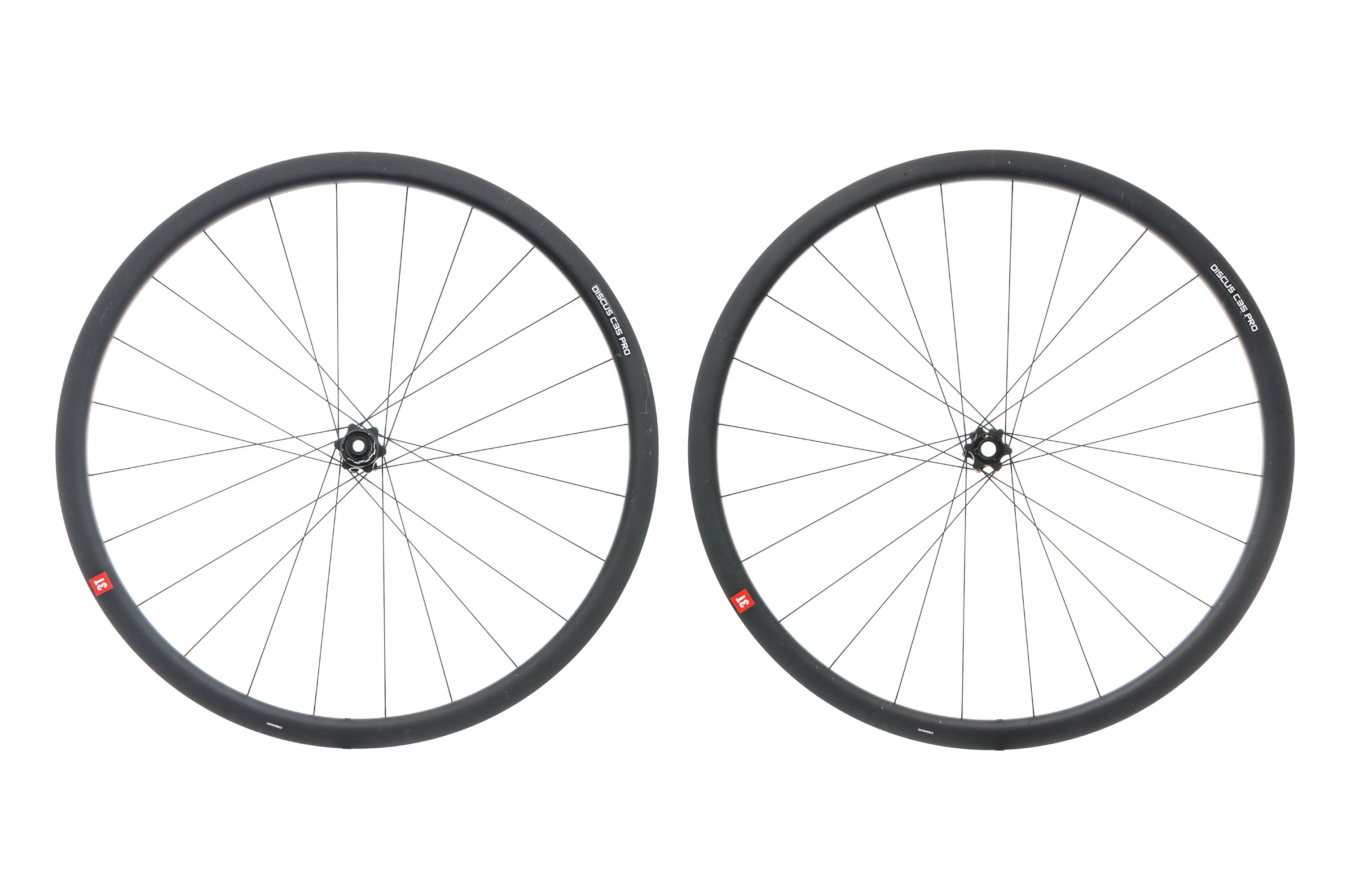 3T Discus C35 Pro Disc Aluminum Clincher 700c Wheelset