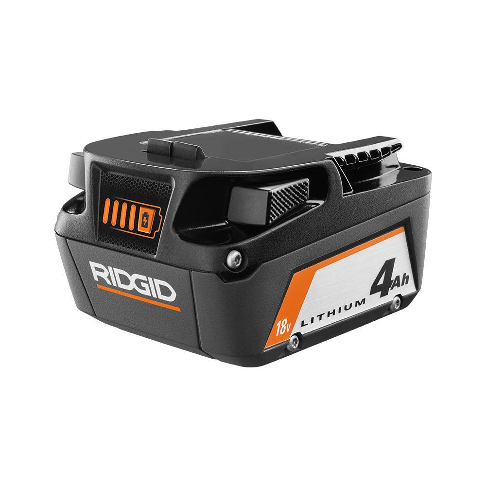 RIDGID 18V Lithium-Ion Brushless Cordless 21 3-12 in. Framing Nailer with 18V Lithium-Ion 4.0 Ah Battery R09894B-AC87004