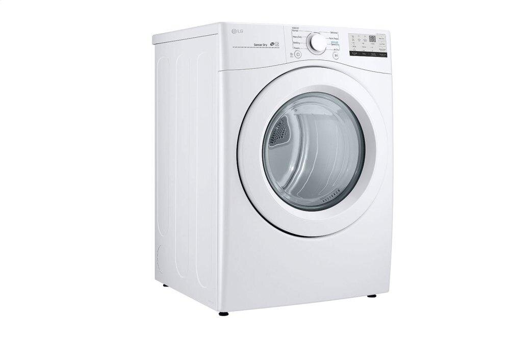 Lg DLE3400W 7.4 Cu. Ft. Ultra Large Capacity Electric Dryer