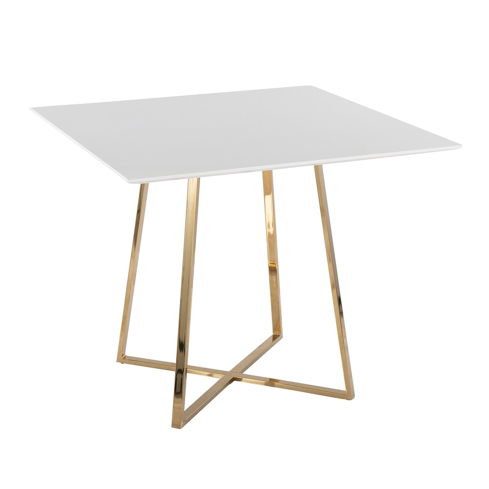 Silver Orchid Pugo Square Dining Table