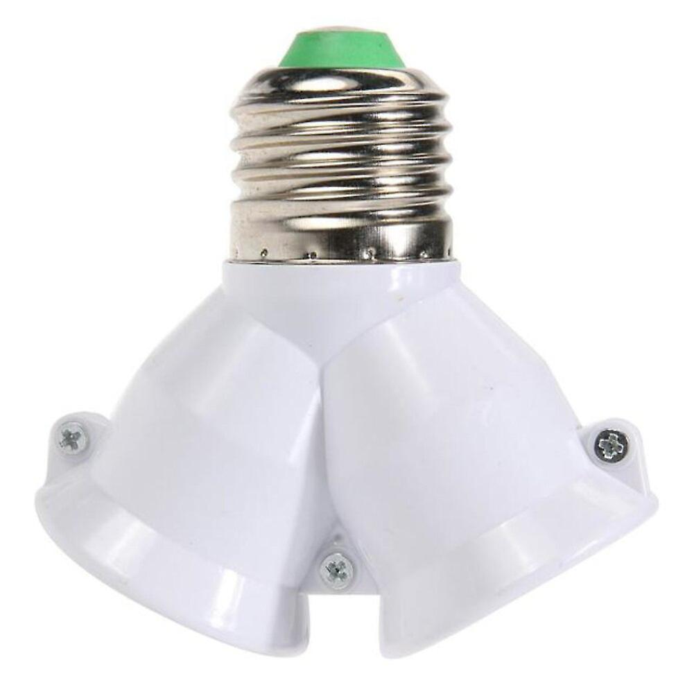 Corui Screw E27 Led Base Light Lamp Bulb Socket E27 To 2-e27 Splitter Adapter Lamp Holder E27
