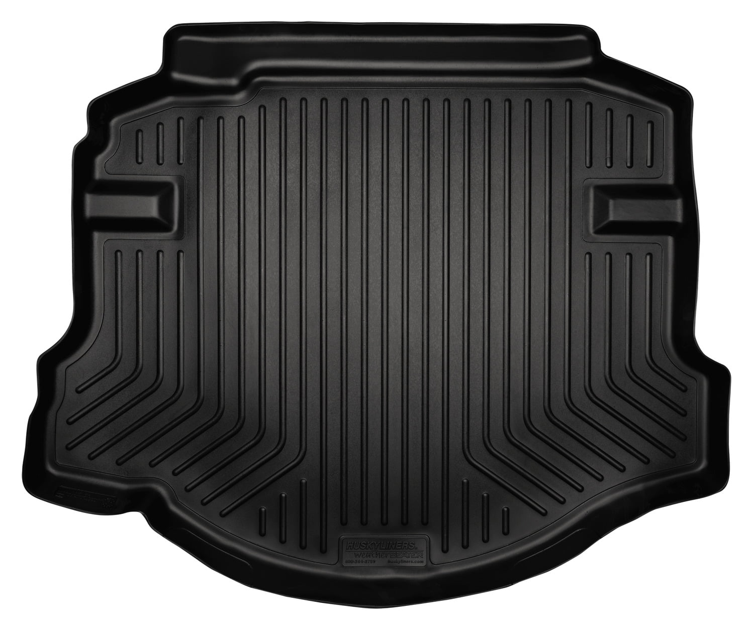 Husky Liners Weatherbeater Series Trunk Liner Black Compatible with 13-20 Ford Fusion; Excludes Hybrid