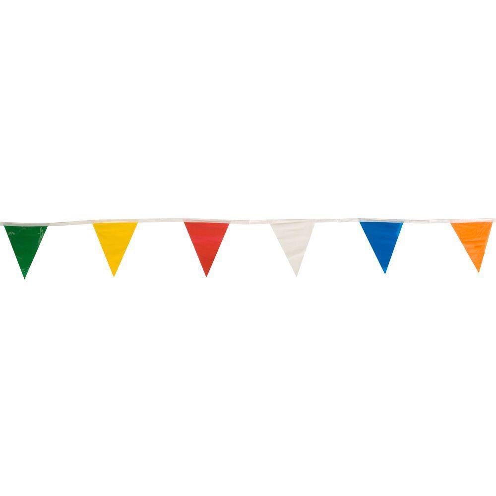 Safety Flag 60 ft. Pennant Tape 8636M