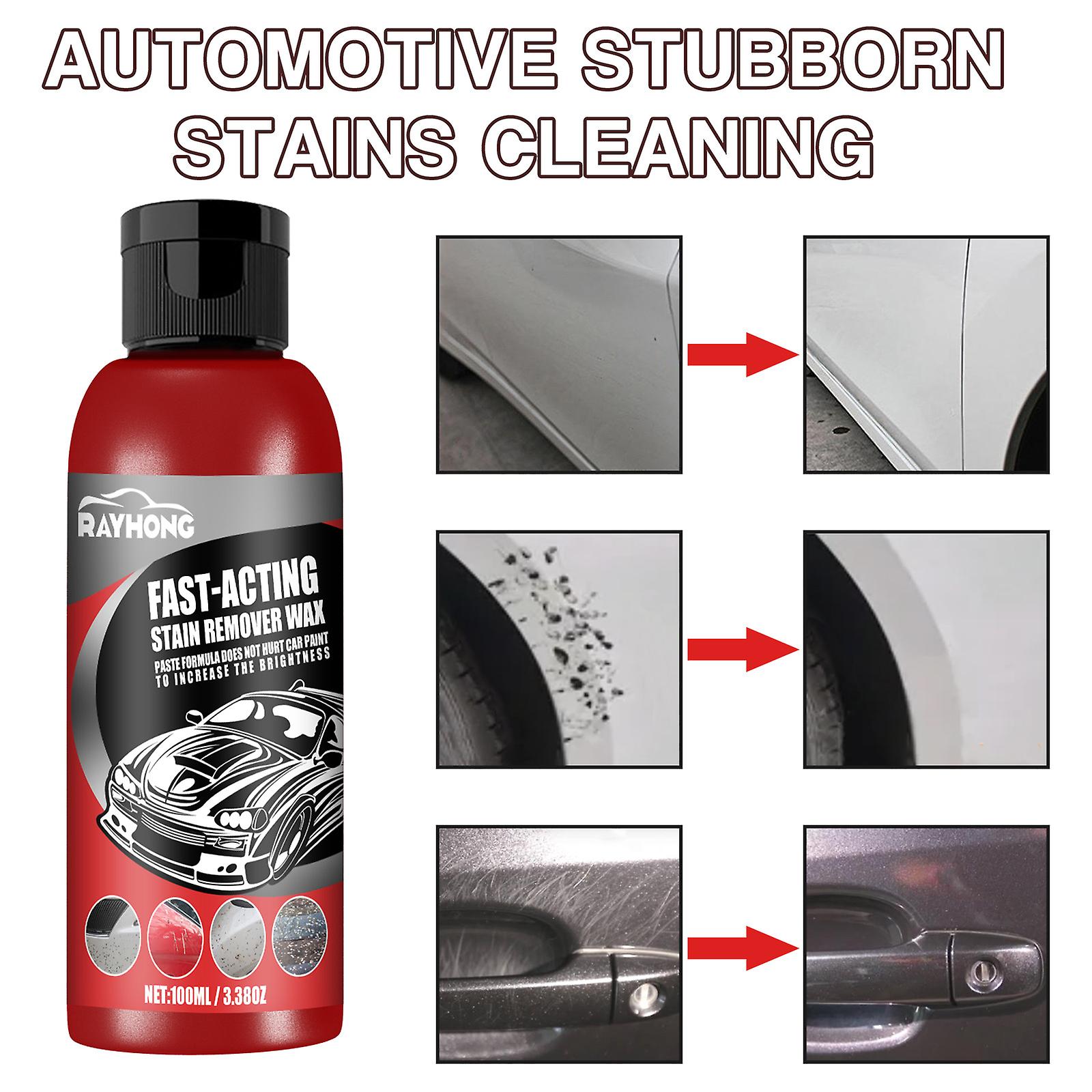 Car Fast-acting Dirt Removal Wax Glazing Protective Wax Paint Removal Stain Removal Stain Stain Cleaning