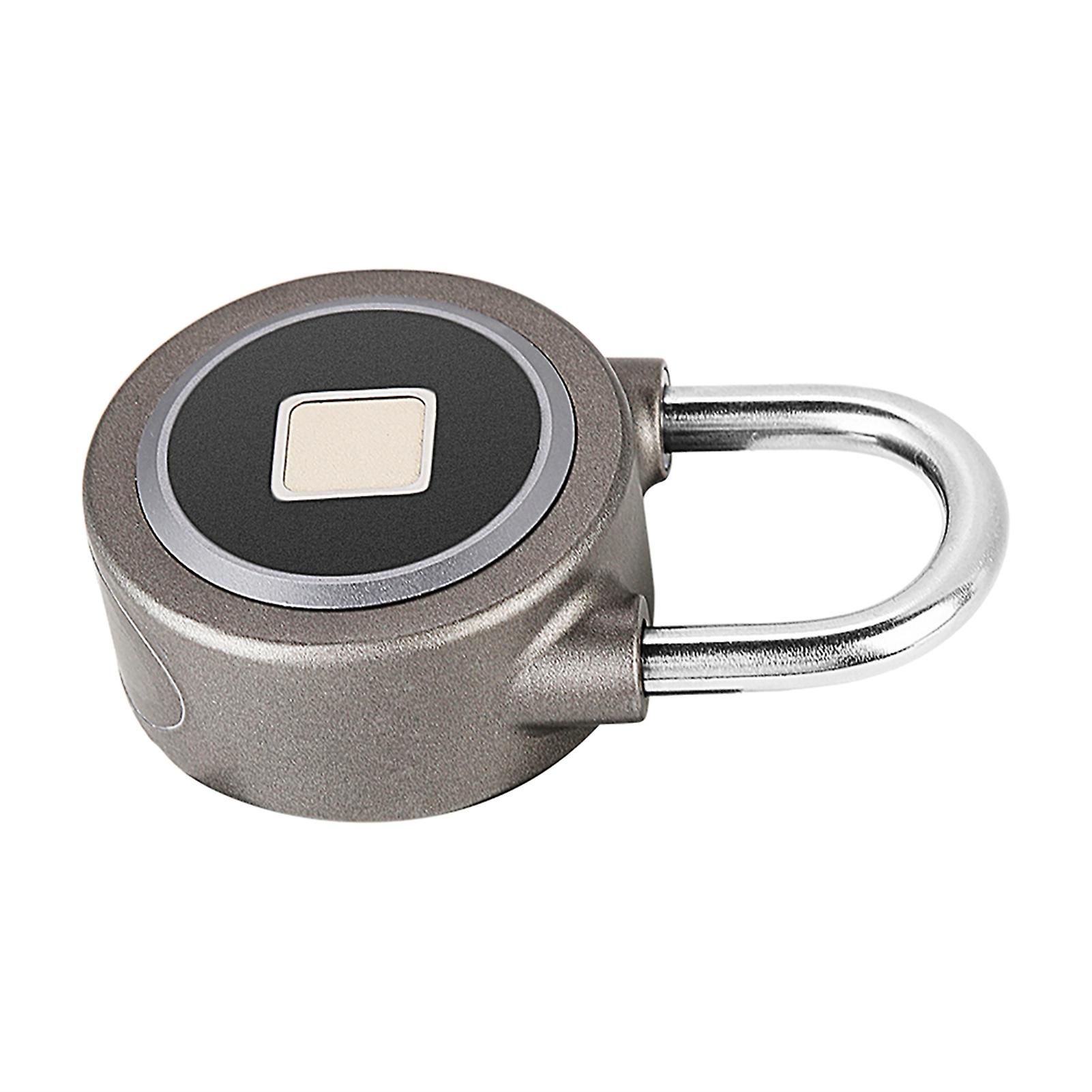 Fingerprint Smart Keyless  Waterproof Bluetooth Lock App Control Security Anti Theft Padlock