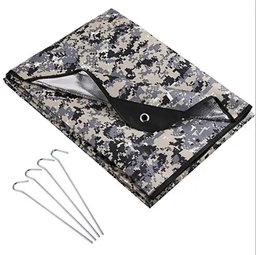 Portable folding Heat reflective Heavy Duty reusable non woven fabrics Survival Blanket For outdoors