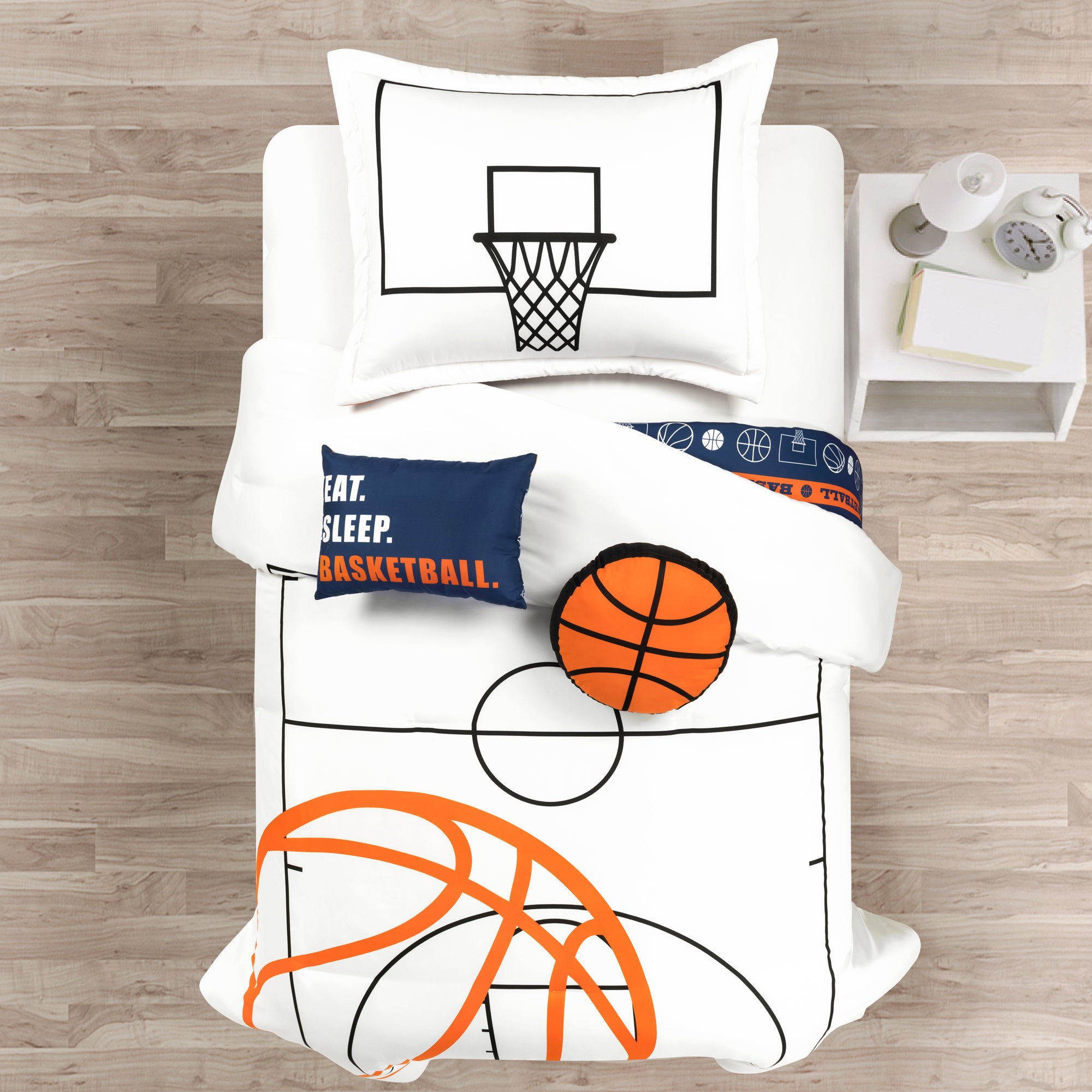 Basketball Game Reversible Comforter Set