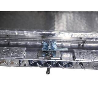 Buyers Products Company 72 Diamond Plate Aluminum Low Profile Crossbed Truck Tool Box 1705640