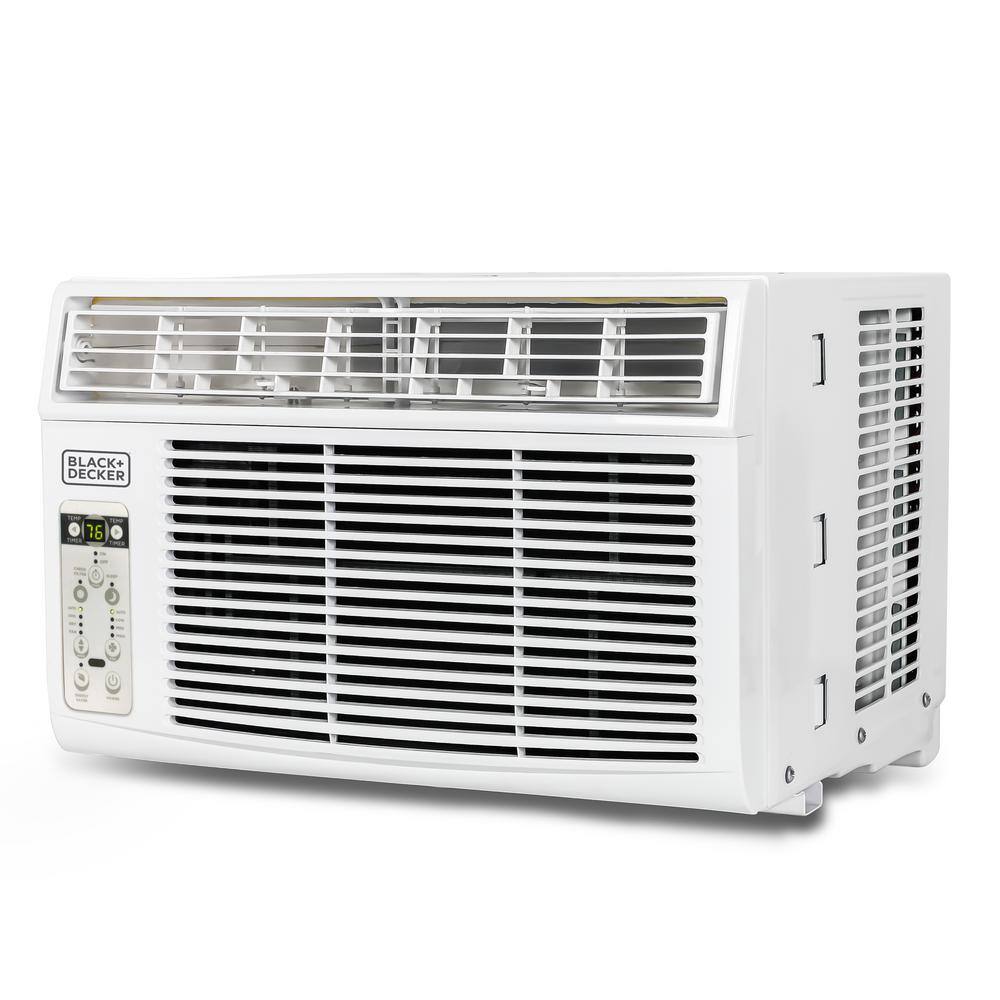 BLACK+DECKER 6000 BTU Window Air Conditioner with Remote in White BD06WT6