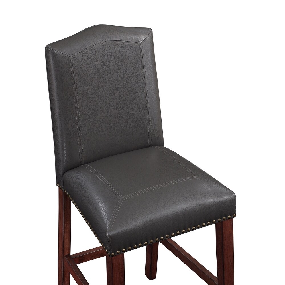 Claren Faux Leather Counter Stool by Greyson Living