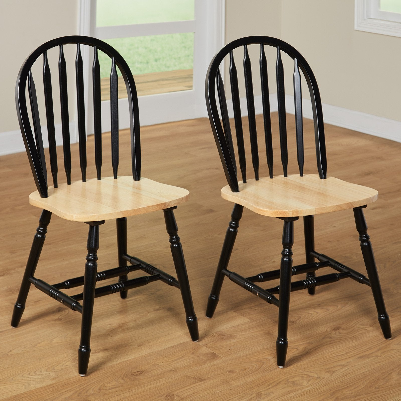 Arrowback Windsor Dining Side Chair - Set of 2