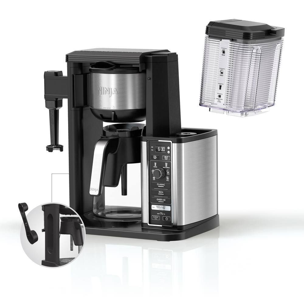 NINJA Specialty 10 Cup Coffee Maker in Stainless Steel (CM401) CM401