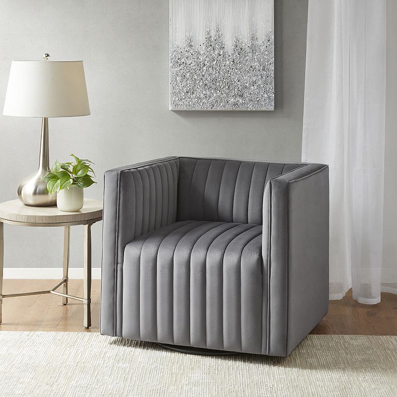 Madison Park Gayley Swivel Accent Chair