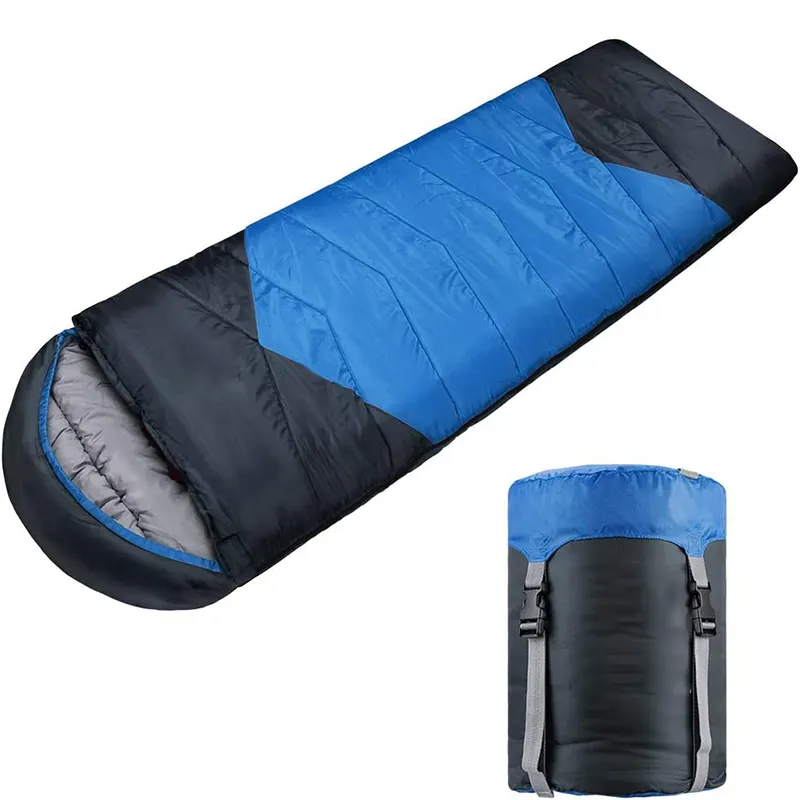 Custom Anti Bite Zip Draw Cord Ultralight Portable Outdoor Envelope Style Camping Sleeping Bag